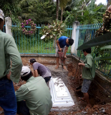 Dịch vụ cải táng bốc mộ